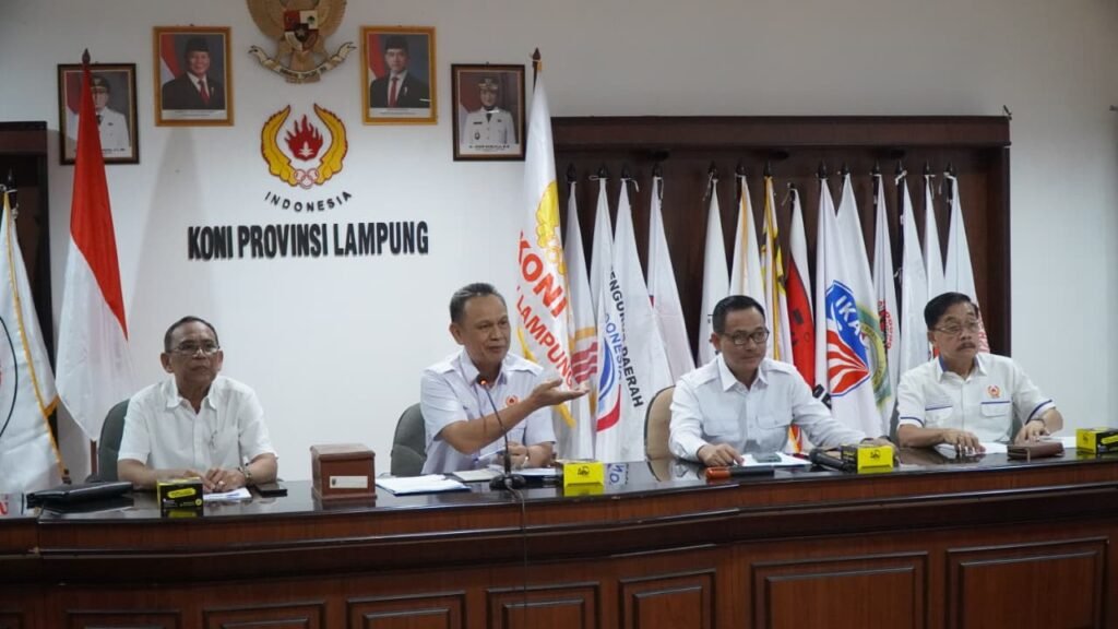 PAW KONI Lampung Perkuat Struktur Kepengurusan Organisasi