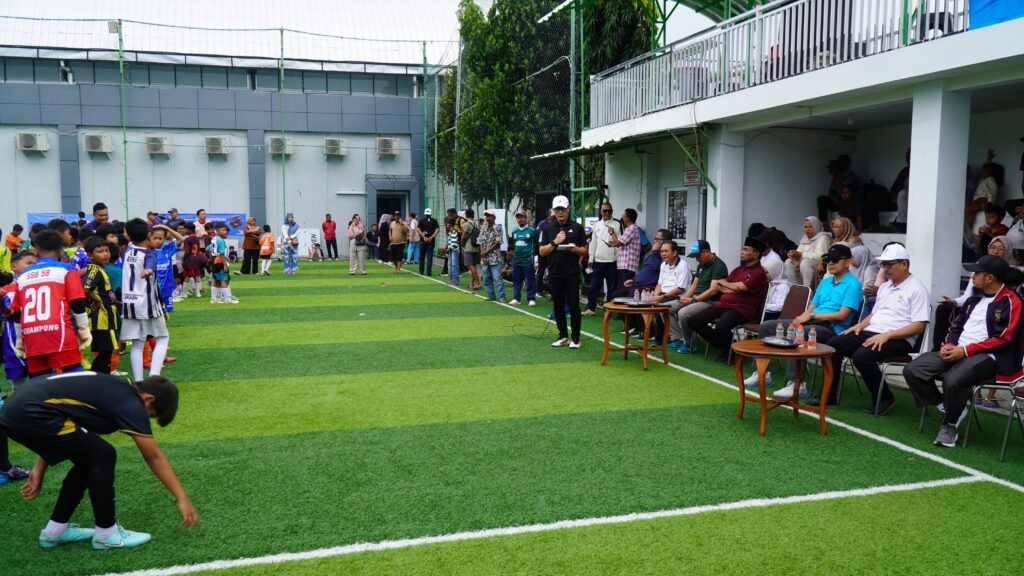 Puluhan Tim U-10 dan U 12 Ramaikan Piala Presiden Grassroot Lampung