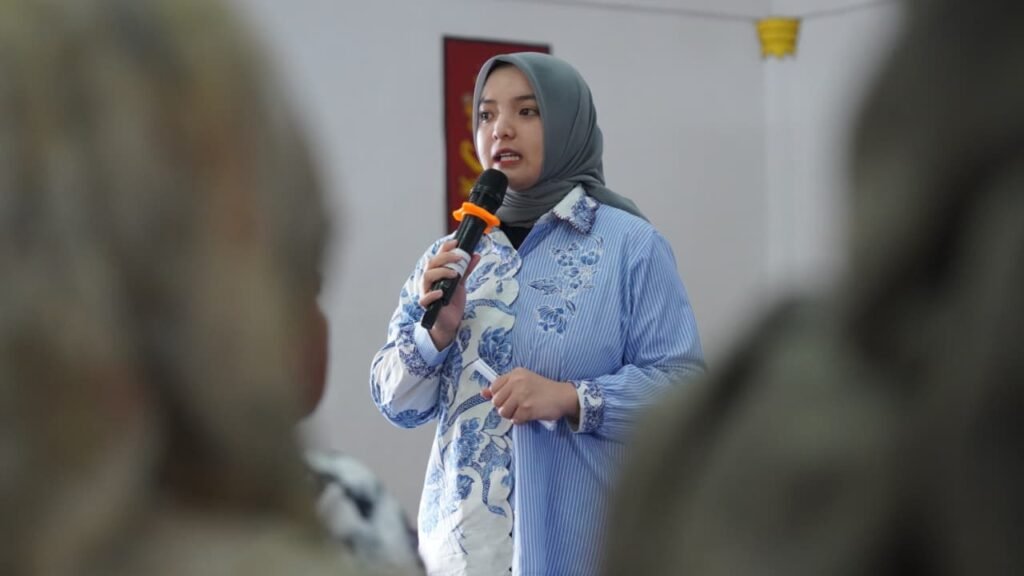 Rahmawati Herdian, Saat Melakukan Sambutan